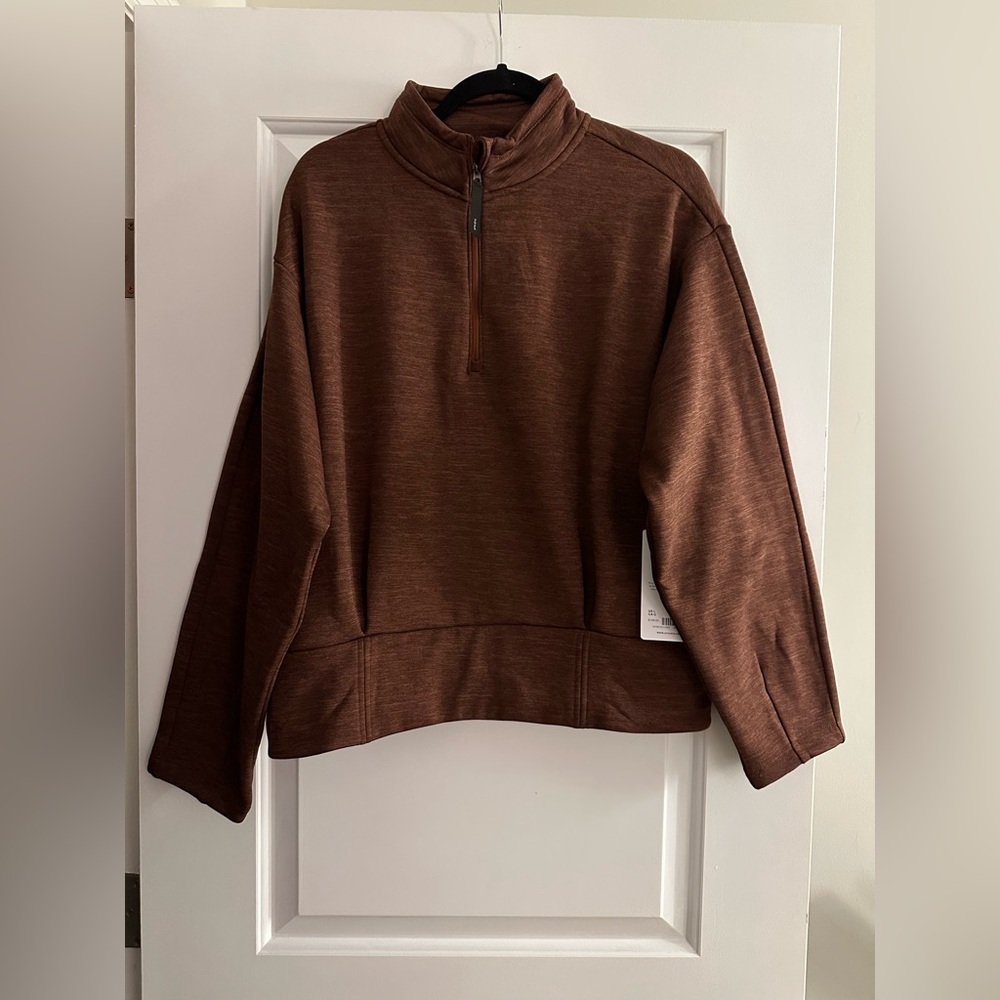 Athleta Quarter-Zip Pullover.